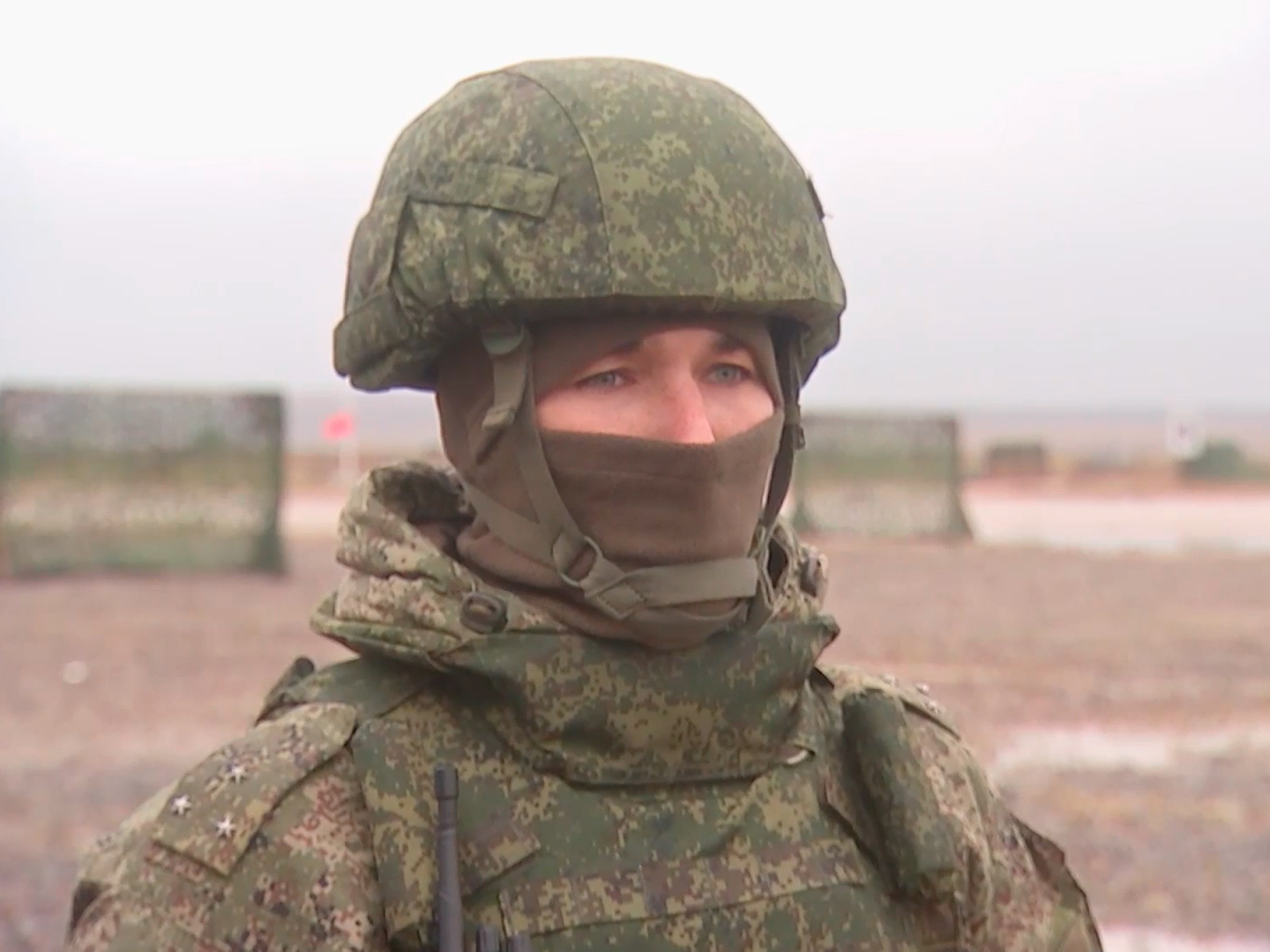 Ульяновские десантники проходят слаживание на полигонах ЗВО.