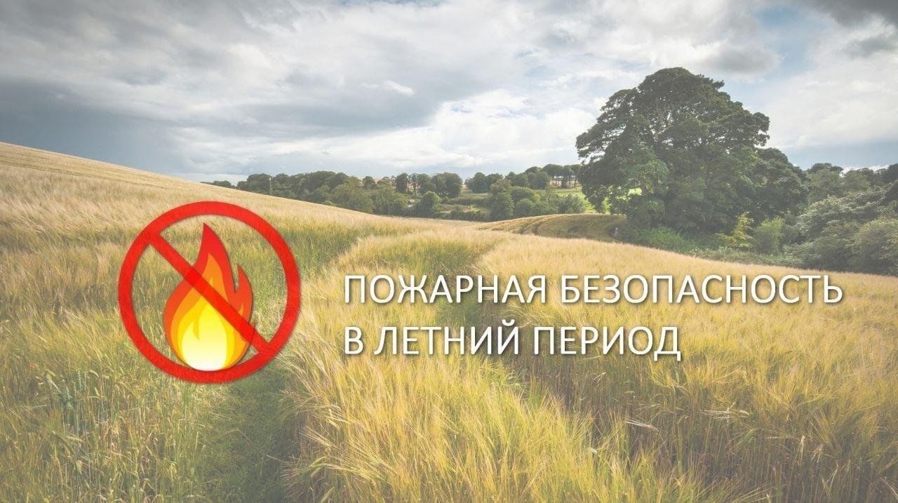 Пожарная безопасность в летний период.