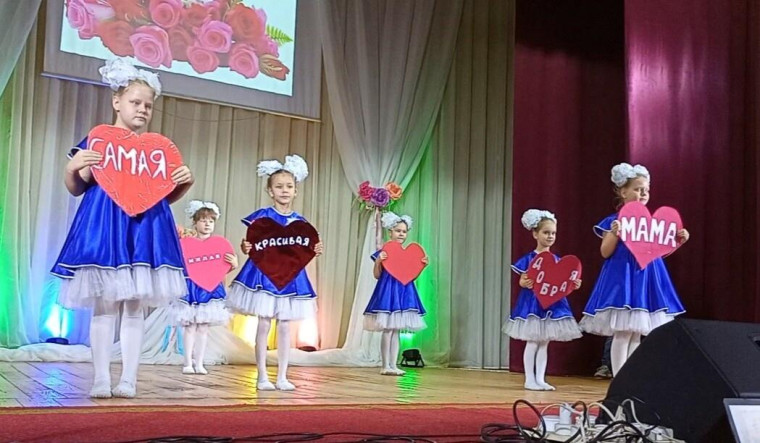 В Базарном Сызгане прошел праздничный концерт "Прекрасен мир любовью материнской".