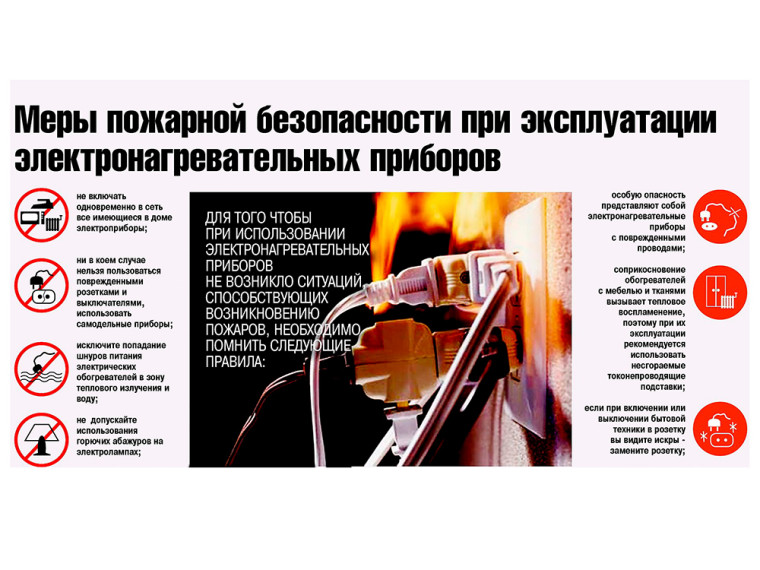 Соблюдайте меры пожарной безопасности при использовании электротехнических устройств!. Соблюдайте меры пожарной безопасности при использовании электротехнических устройств!.