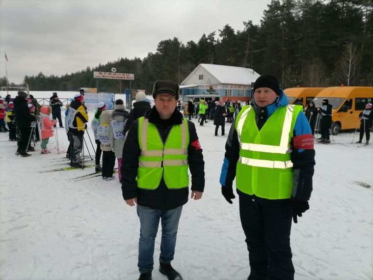 Охрана общественного порядка в рамках проведения мероприятия  «Лыжня России».